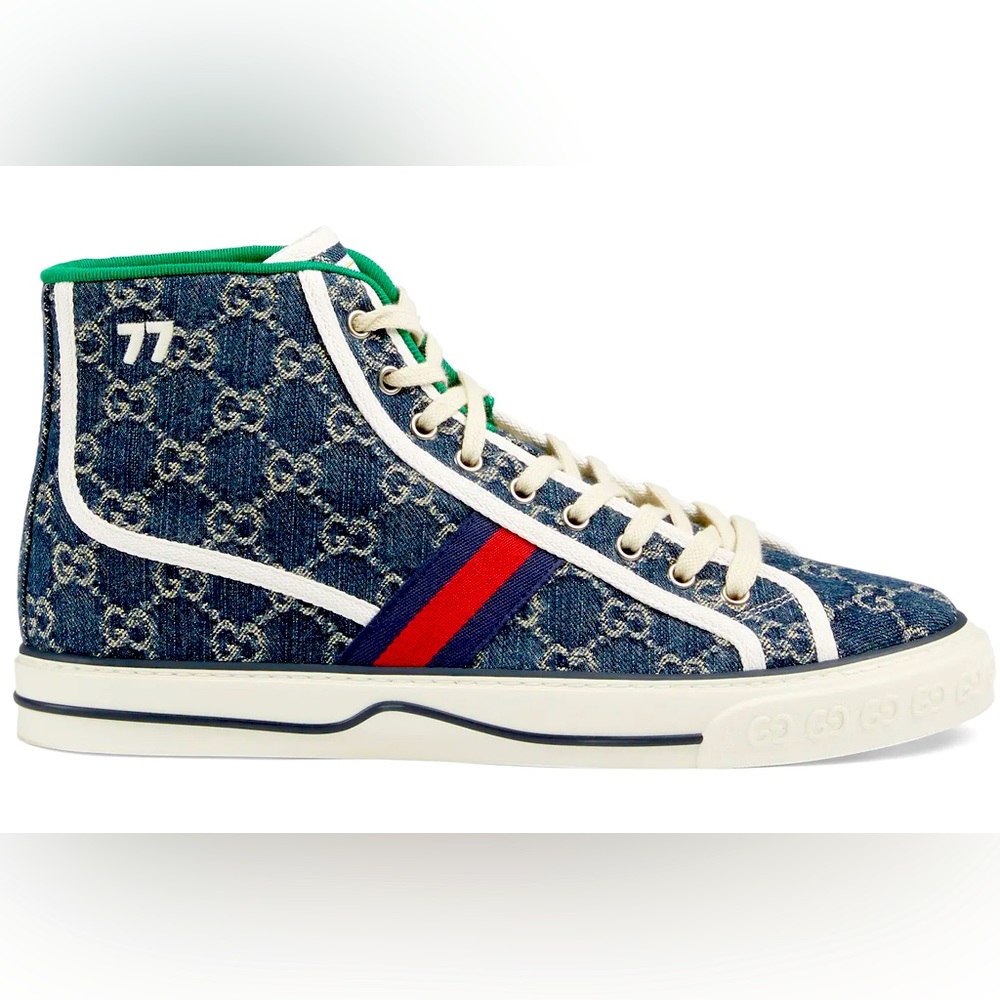 Gucci Denim 1977 Tennis Shoe
